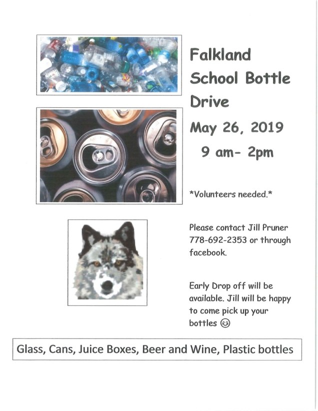 Bottle Drive Flyer