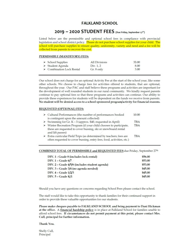 FeeSchedule2019-2020